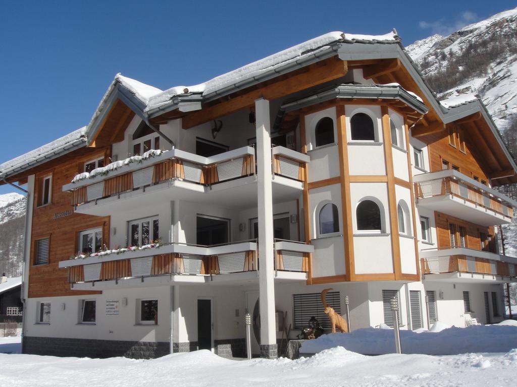 Haus Alpenstern Apartment Саас-Грунд Екстериор снимка