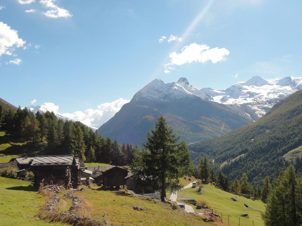 Haus Alpenstern Apartment Саас-Грунд Екстериор снимка