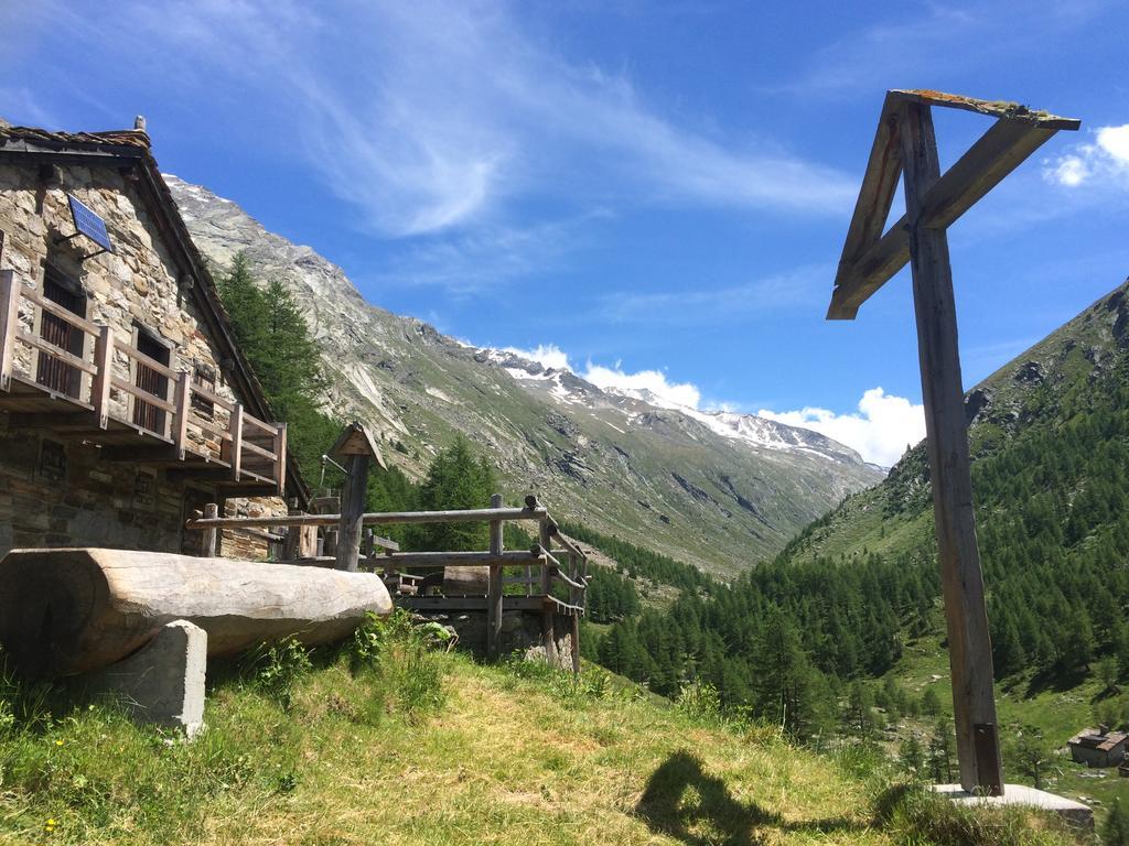 Haus Alpenstern Apartment Саас-Грунд Екстериор снимка