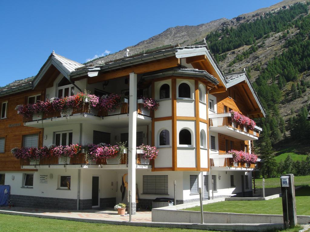 Haus Alpenstern Apartment Саас-Грунд Екстериор снимка